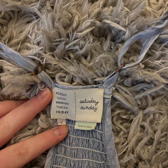 Saturday Sunday Blue Midi Dress - Picture 2 of 3